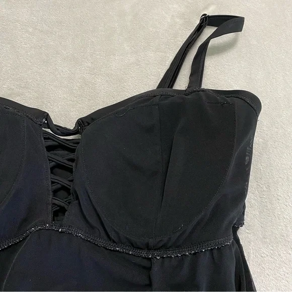 Torrid Lattice Front One Piece Swimsuit - Picture 7 of 11